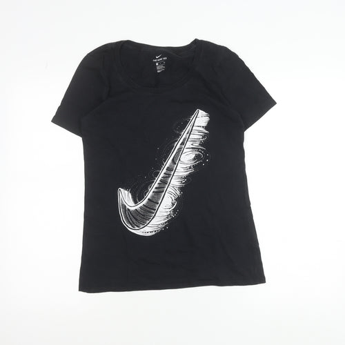 Nike Men’s Black S Athletic Fit Graphic Sports T-Shirt