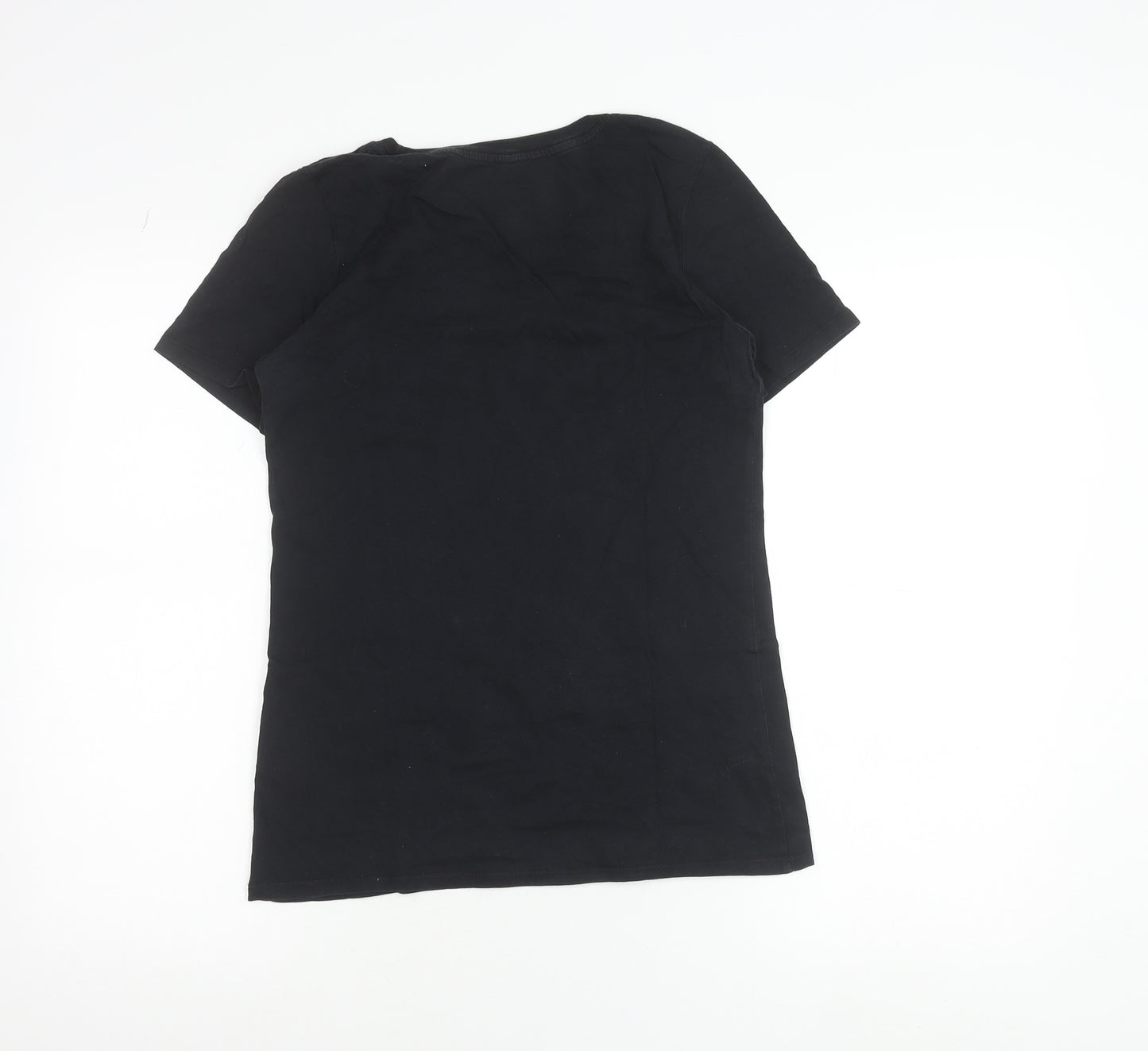 Nike Men’s Black S Athletic Fit Graphic Sports T-Shirt