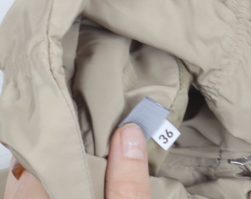 ERFO Womens Beige Lightweight Zip Waistcoat Size 8