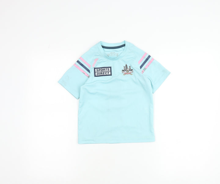 O'Neills Girls Blue Short Sleeve Sports Jersey T-Shirt 5-6 Years