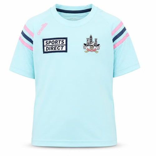O'Neills Girls Blue Short Sleeve Sports Jersey T-Shirt 5-6 Years