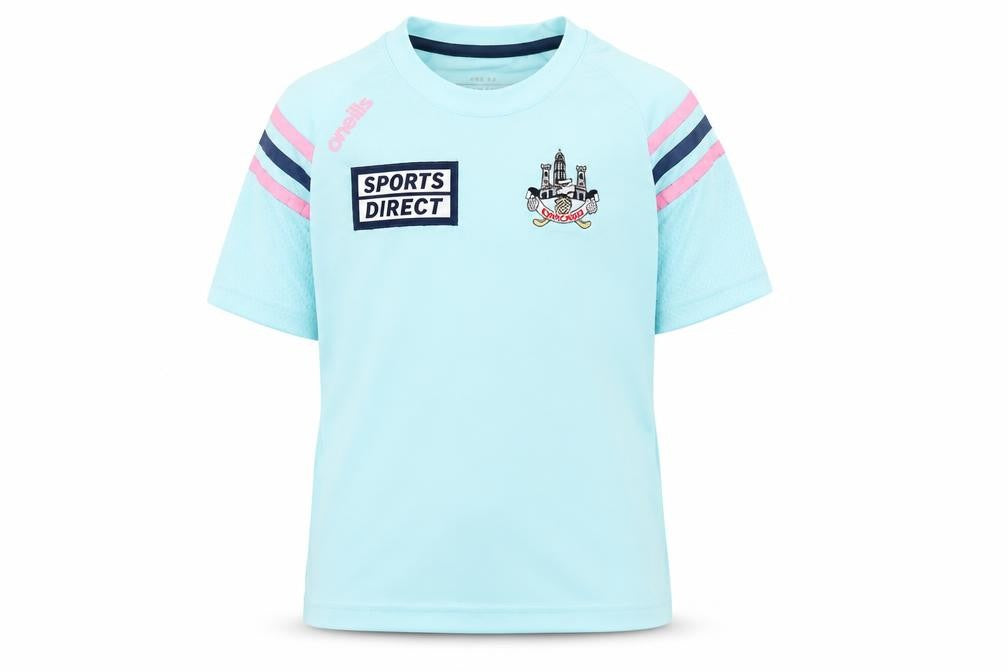O'Neills Girls Blue Short Sleeve Sports Jersey T-Shirt 5-6 Years