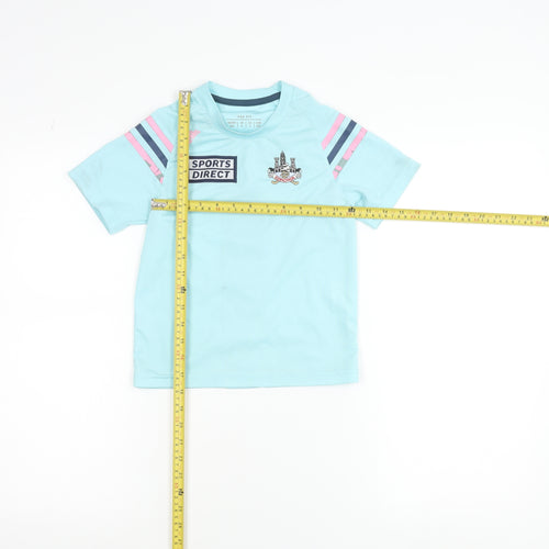 O'Neills Girls Blue Short Sleeve Sports Jersey T-Shirt 5-6 Years