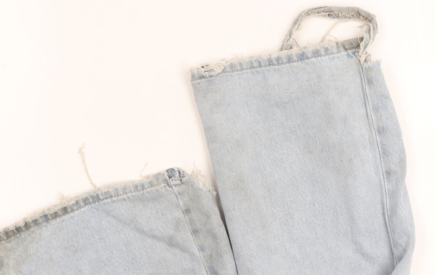 Stradivarius Women Blue Distressed Straight Jeans UK 6