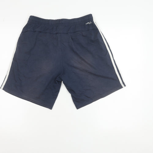 Adidas Men’s Blue Small Sweat Shorts Performance Essentials