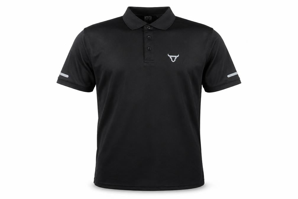 Toro Activa Men's Black Dri-Fit Polo Shirt Size L Sportswear