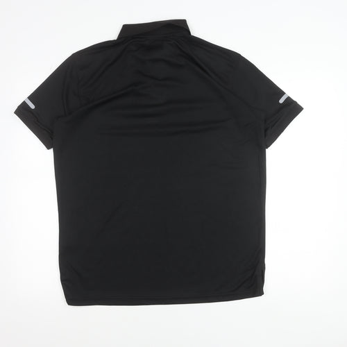 Toro Activa Men's Black Dri-Fit Polo Shirt Size L Sportswear
