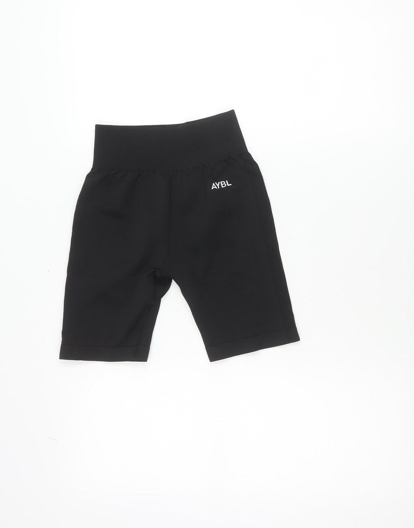AYBL Women's Black Small Biker Compression Activewear Shorts