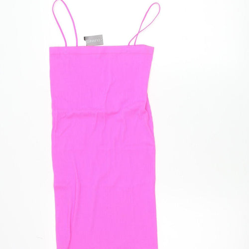 Dunnes Women’s Bright Pink XS-S Bandeau Bodycon Mini Dress