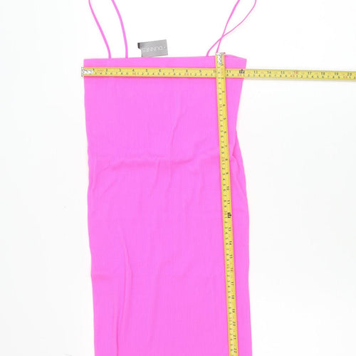 Dunnes Women’s Bright Pink XS-S Bandeau Bodycon Mini Dress