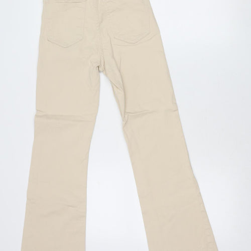 Stradivarius Women’s Beige Straight Jeans Size 6 Regular Fit