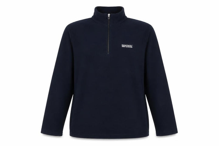Regatta Women’s Navy 1/4 Zip Fleece Pullover Sweatshirt UK 14 Outdoor Warm