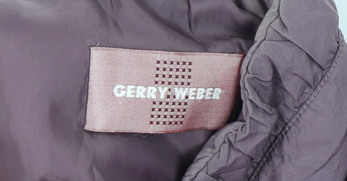 Gerry Weber Womens Purple Mid-Length Puffer Jacket Size 18