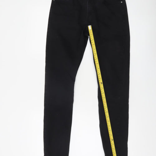 H&M Men's Black Slim Fit Skinny Jeans Size 29 Trousers