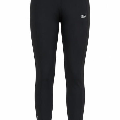 Skechers Sport Womens Black Leggings Size S Drawstring Waist