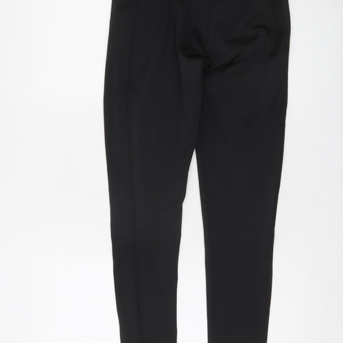 Skechers Sport Womens Black Leggings Size S Drawstring Waist