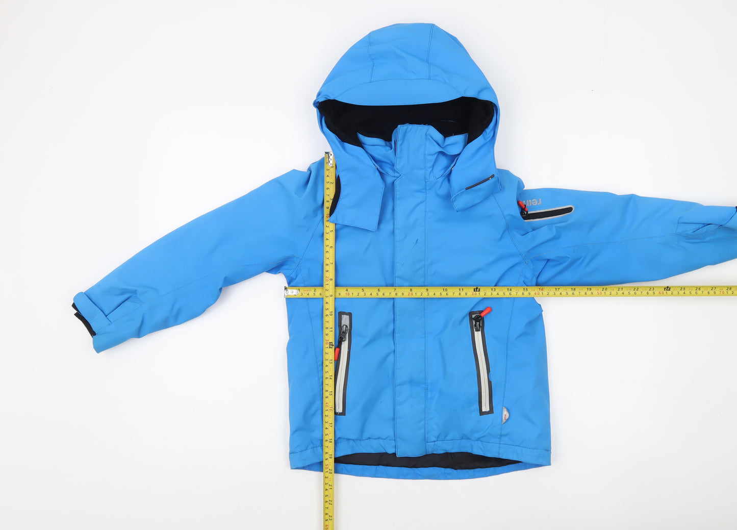 Reima Boys Blue Waterproof Ski Jacket 8 Years Hooded Winter Coat