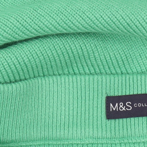 Marks and Spencer Women’s Green Rib Knit Midi Pencil Skirt Size M