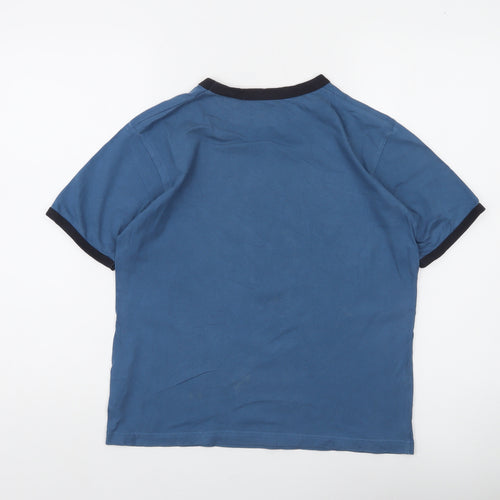 Uniqlo Boys Blue Hudson Valley Ringer T-Shirt 13-14 Years