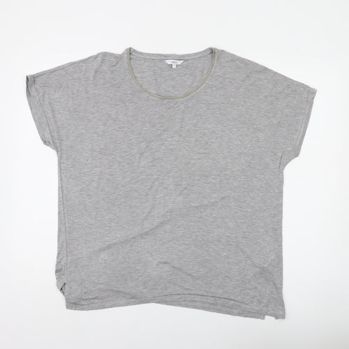 Next Women's Grey Basic Short Sleeve Crew Neck T-Shirt Size 18