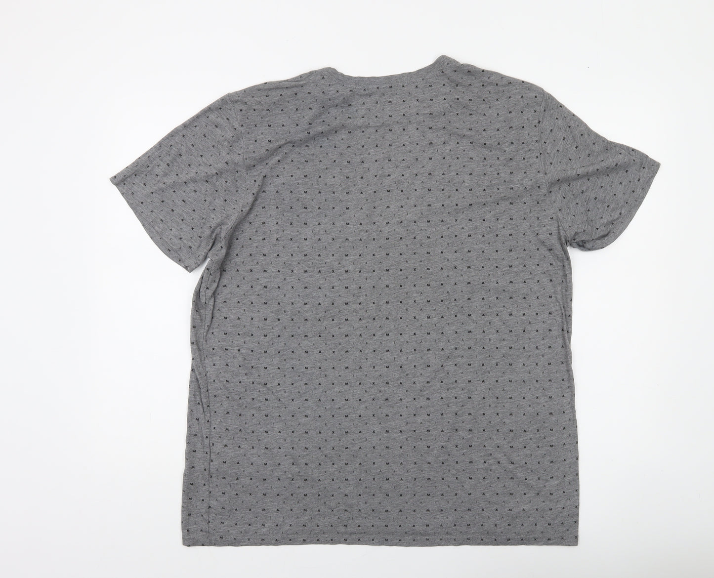 Nike Men's Grey XL Athletic Fit Pocket Crew Neck T-Shirt