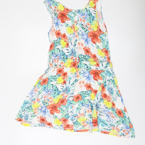 Marks and Spencer Women’s Multicoloured Floral Skater Dress Size 10