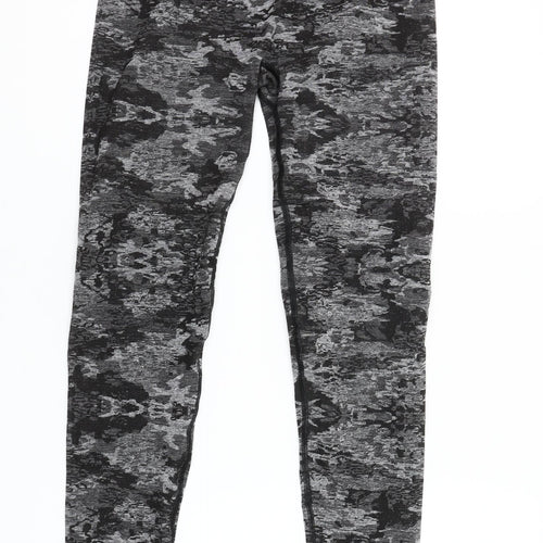 Women's Best Grey Camo Print Seamless Leggings XL Women's Activewear