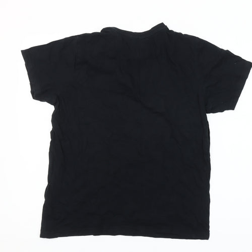 Hummel Men's Black Short Sleeve Crew Neck T-Shirt Size M