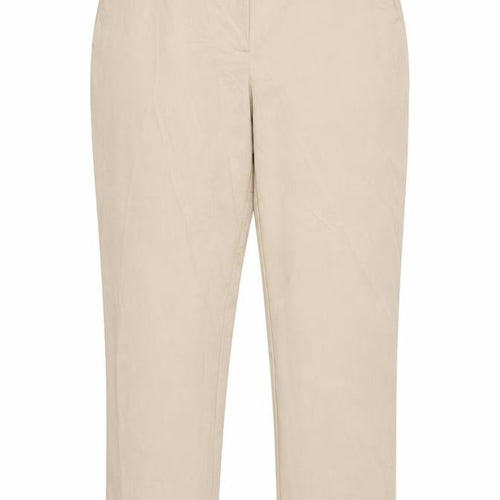 Carolyn Donnelly Women’s Beige Chino Trousers Size 14 Straight Fit
