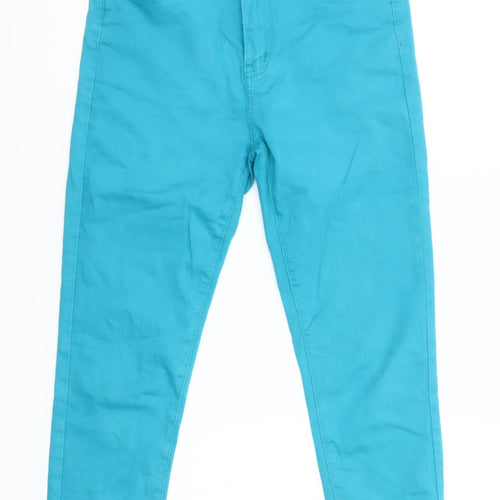 Paco Boutique Women’s Blue Stretch Straight Jeans Size 12