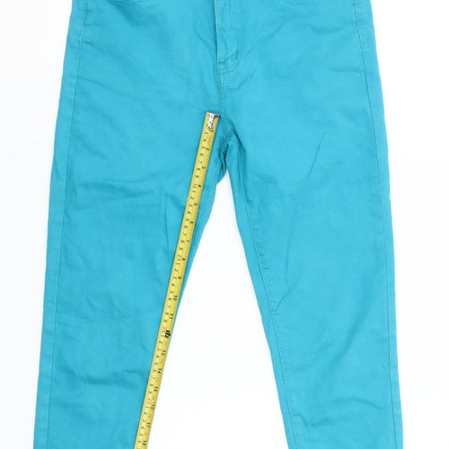 Paco Boutique Women’s Blue Stretch Straight Jeans Size 12