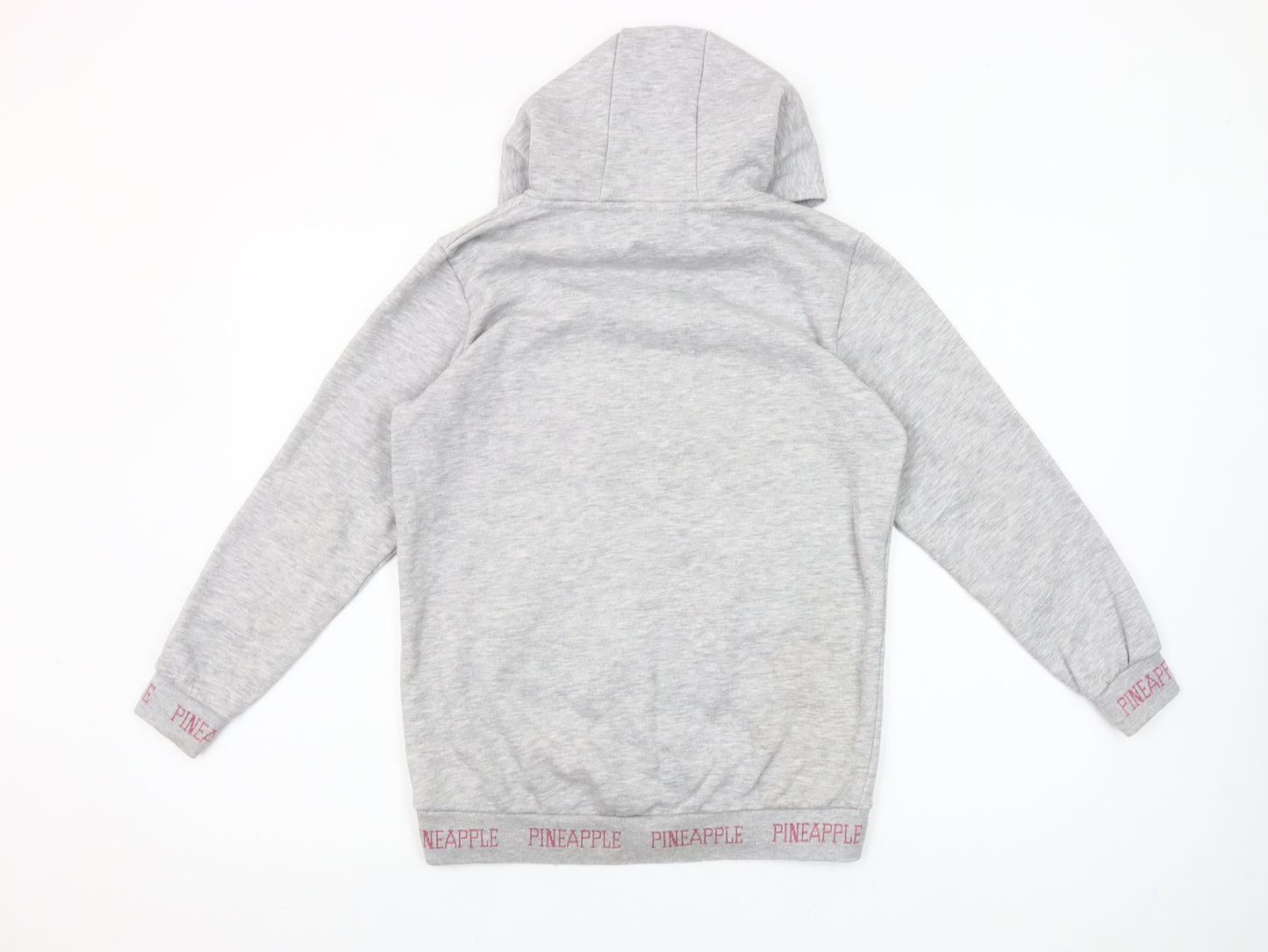 Pineapple Girls Grey Pullover Hoodie 9-10 Years Dance Logo Fleece