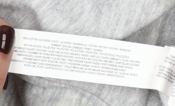 Pineapple Girls Grey Pullover Hoodie 9-10 Years Dance Logo Fleece