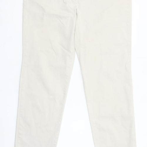 Zerres Women’s Beige Comfort Waist Straight Jeans Size 20
