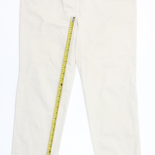 Zerres Women’s Beige Comfort Waist Straight Jeans Size 20