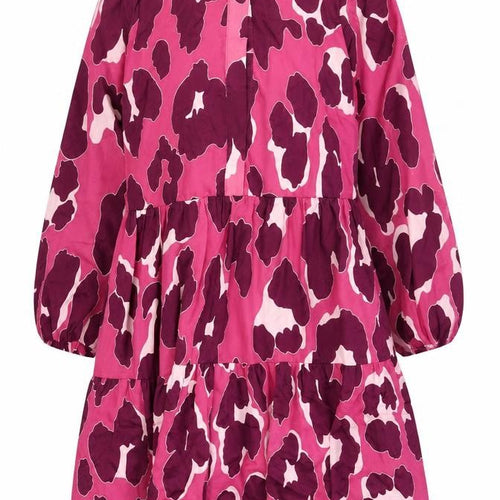 Gallery Women's Pink A-Line Dress Size S Long Sleeve Lightweight