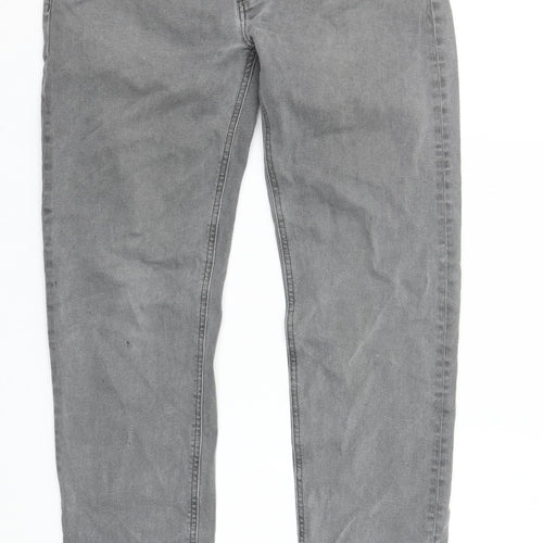 Mud Jeans Men's Grey Regular Fit Denim Jeans 32x32 Straight Leg
