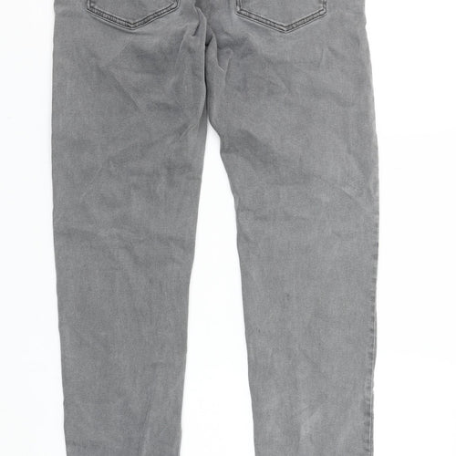Mud Jeans Men's Grey Regular Fit Denim Jeans 32x32 Straight Leg