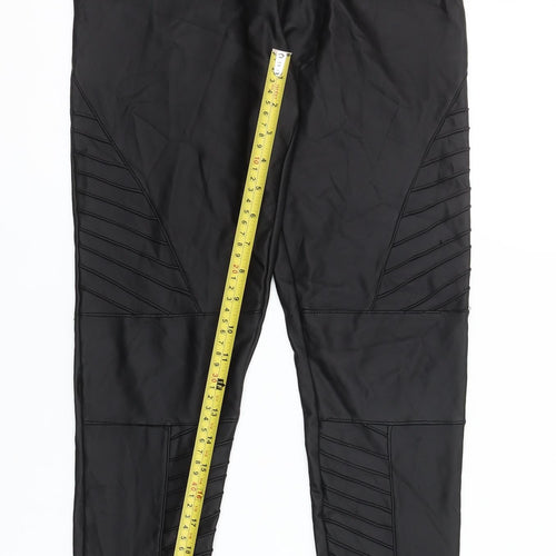 Verso Women’s Black High Rise Stretch Leggings S/M Activewear