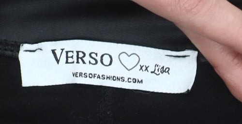 Verso Women’s Black High Rise Stretch Leggings S/M Activewear