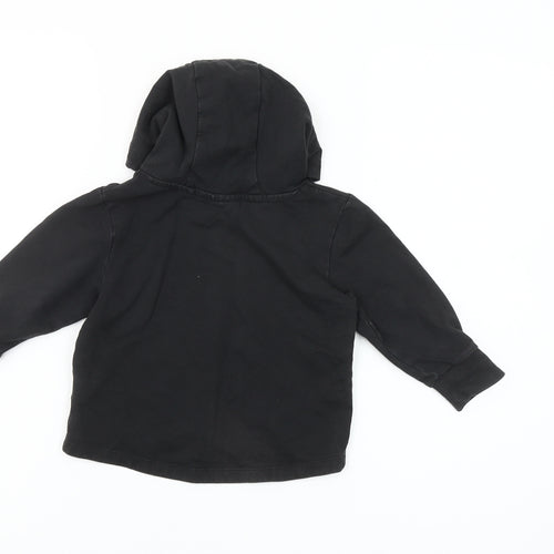 Next Unisex Baby Black Batman Hooded Pullover Jumper 18-24 Months