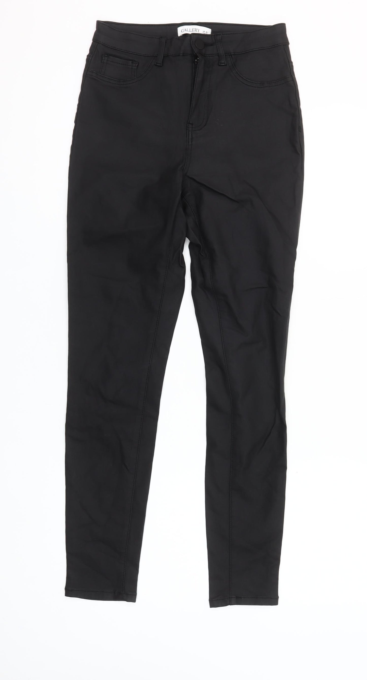 Gallery Women's Black Size 10 Slim Fit Stretch Jegging Trousers