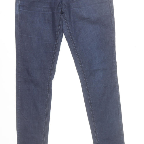 Parisian Women Blue Skinny Jeans Size 10 Cotton Blend Stretch Denim
