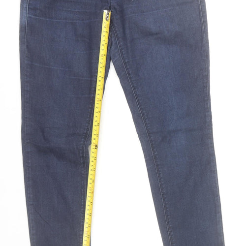 Parisian Women Blue Skinny Jeans Size 10 Cotton Blend Stretch Denim