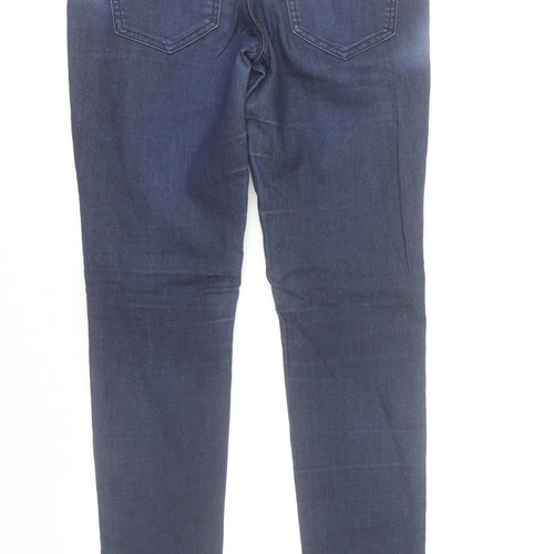 Parisian Women Blue Skinny Jeans Size 10 Cotton Blend Stretch Denim