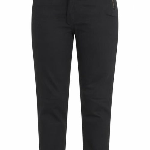 Pieces Women’s Black Skinny Jeans S Slim Fit Mid Rise Stretch Zip Detail