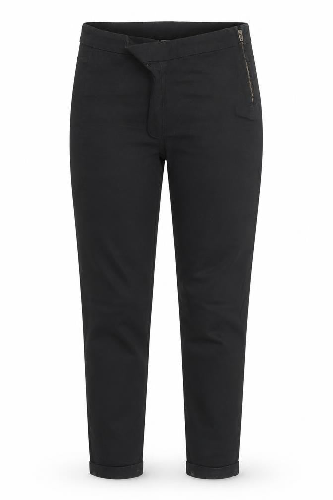 Pieces Women’s Black Skinny Jeans S Slim Fit Mid Rise Stretch Zip Detail