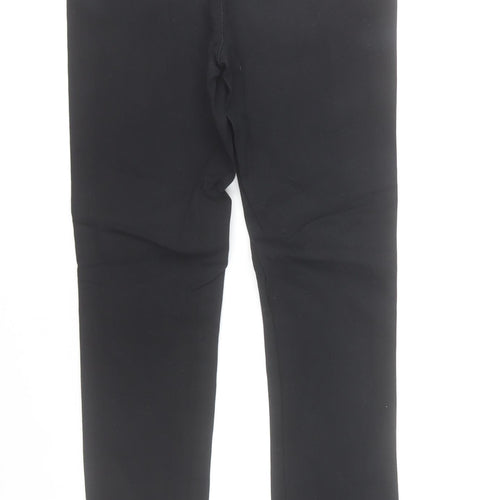 Pieces Women’s Black Skinny Jeans S Slim Fit Mid Rise Stretch Zip Detail