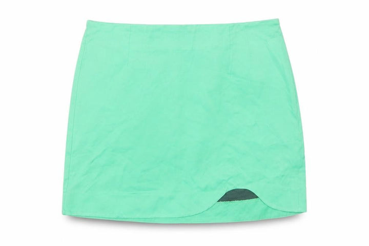 Pull&Bear Women’s Green Short Viscose Skirt Size 12