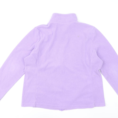 St. Bernard for Dunnes Stores Women’s Purple Fleece Jacket Size 16